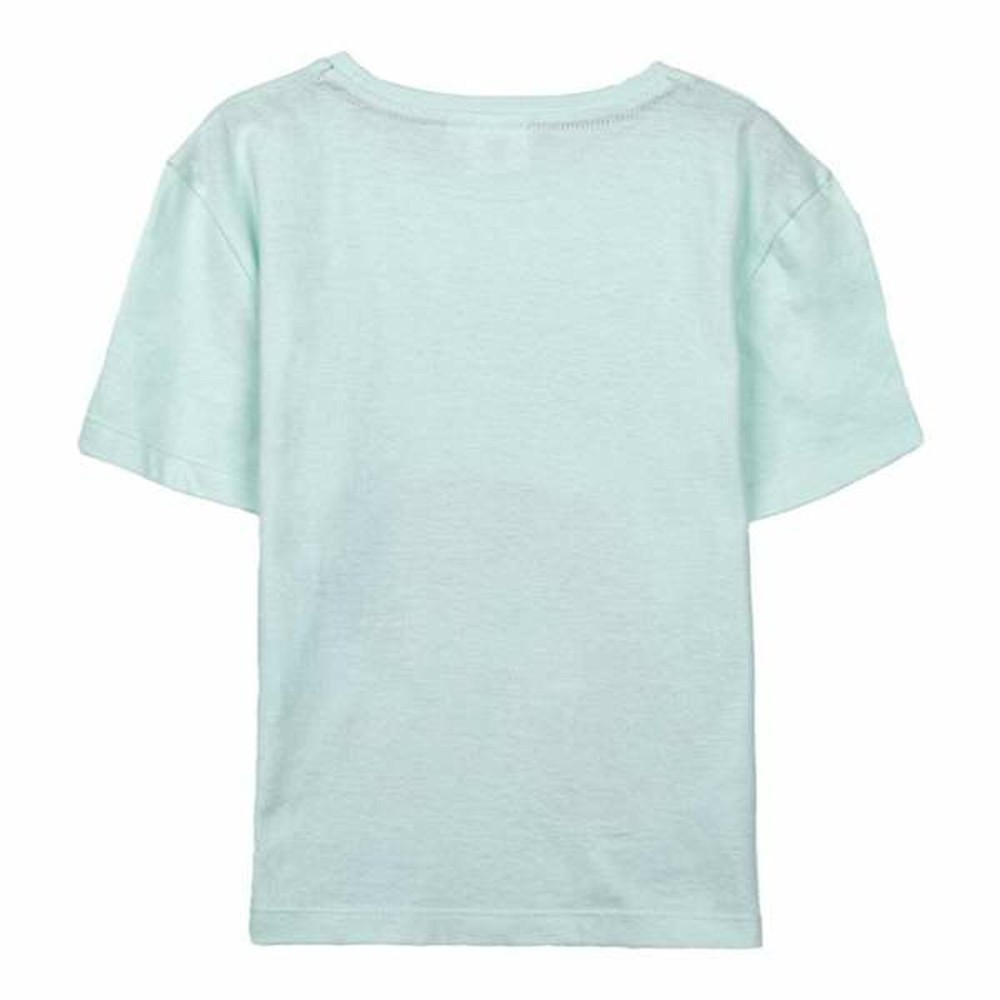 Child's Short Sleeve T-Shirt Disney Princess Light Green 3 Years