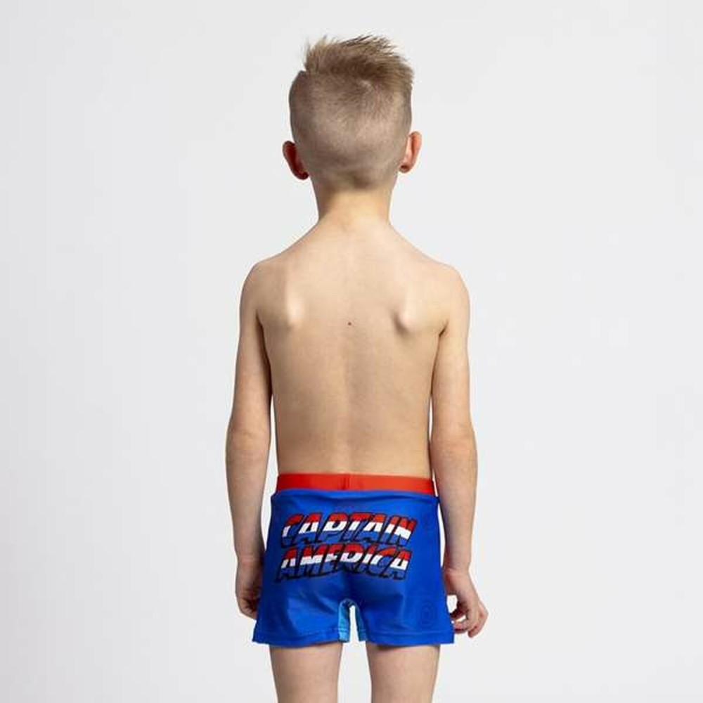 Boxer de Bain pour Enfants The Avengers Bleu foncé 4 Ans