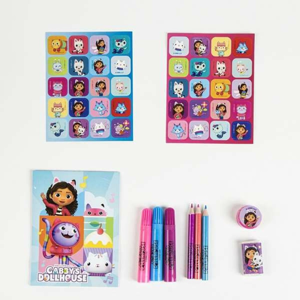 Papierwaren-Set Gabby's Dollhouse Lila