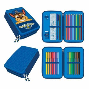 Federmäppchen The Paw Patrol Blau 12,5 x 19,5 x 4,5 cm
