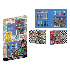 Papierwaren-Set The Avengers Rot