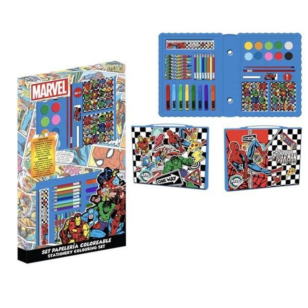 Papierwaren-Set The Avengers Rot