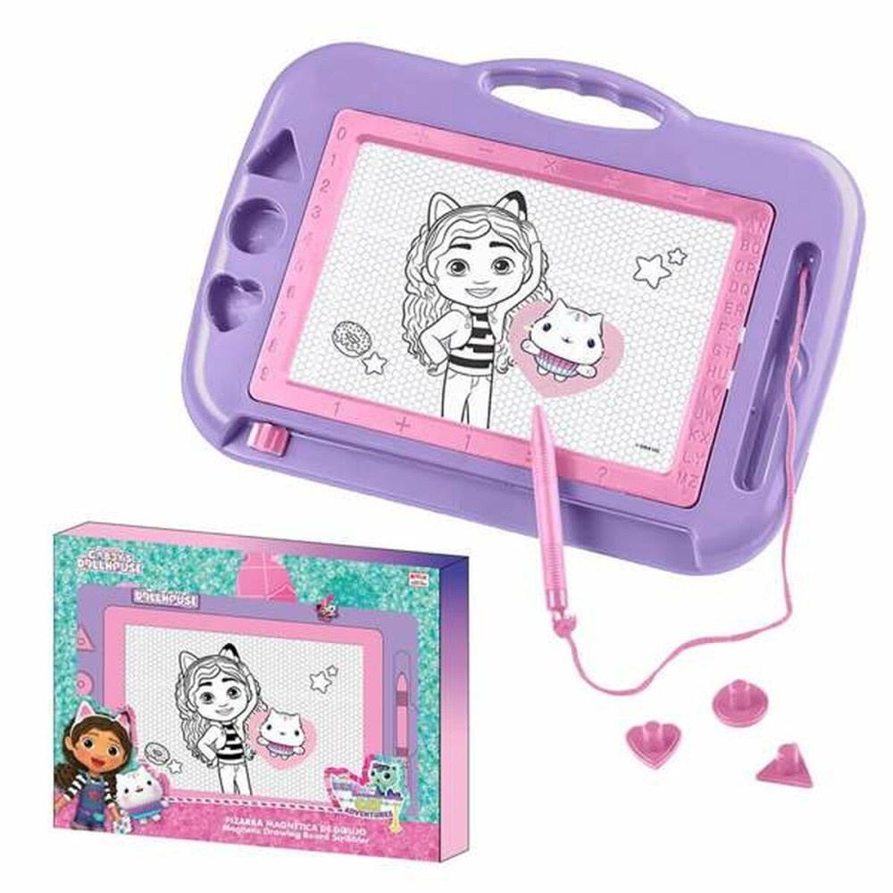 Magnettafel Gabby's Dollhouse Lila