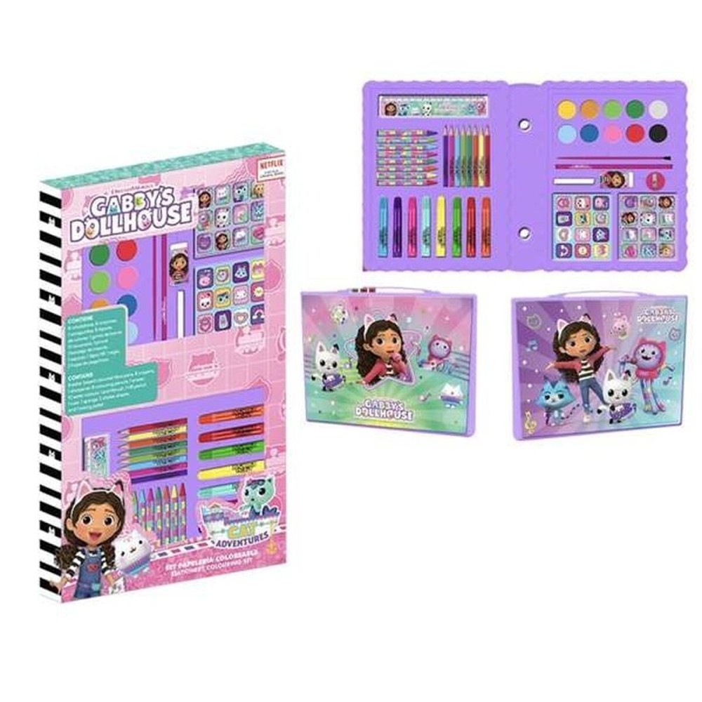 Papierwaren-Set Gabby's Dollhouse Lila