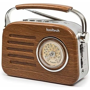 Radio Bluetooth portable Kooltech Rétro AM/FM