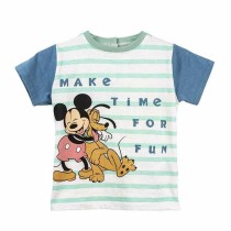 T shirt à manches courtes Enfant Mickey Mouse Multicouleur 18 Mois