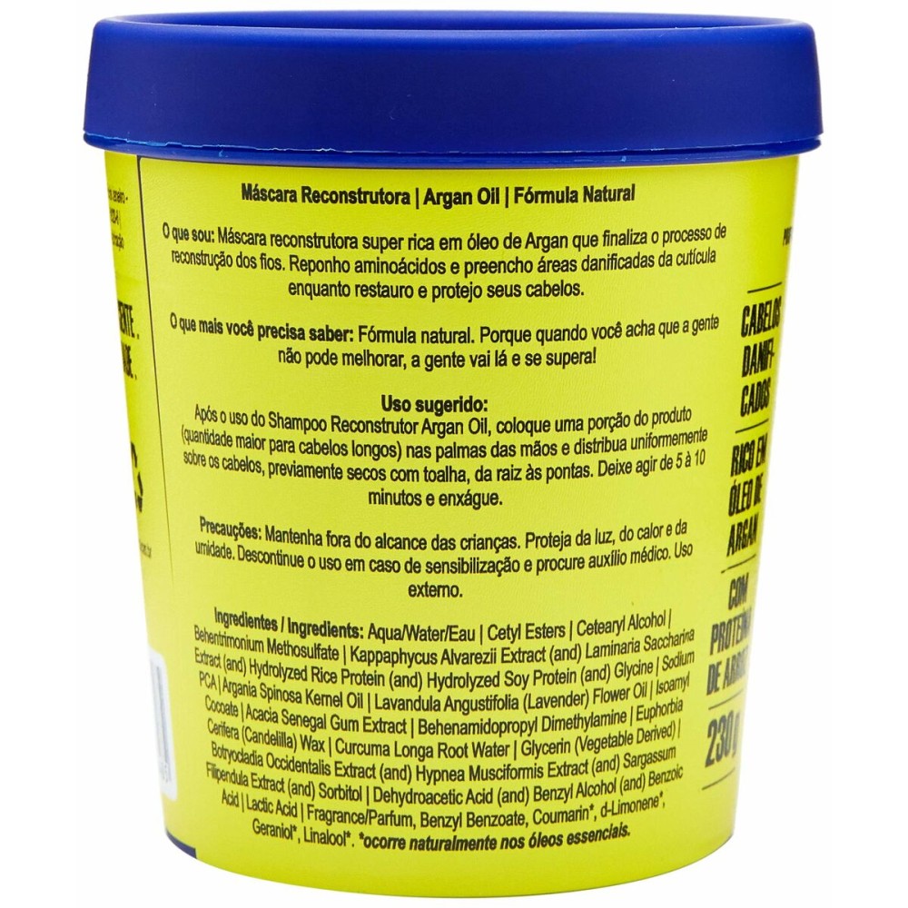 Masque réparateur pour cheveux Lola Cosmetics Argan Oil 230 g