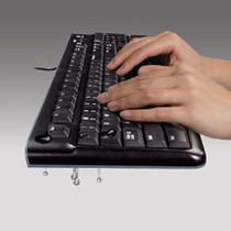 Keyboard Logitech K120 Black Spanish Qwerty Qwerty US