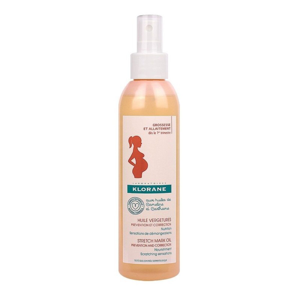 Huile corporelle anti-vergetures Klorane 200 ml