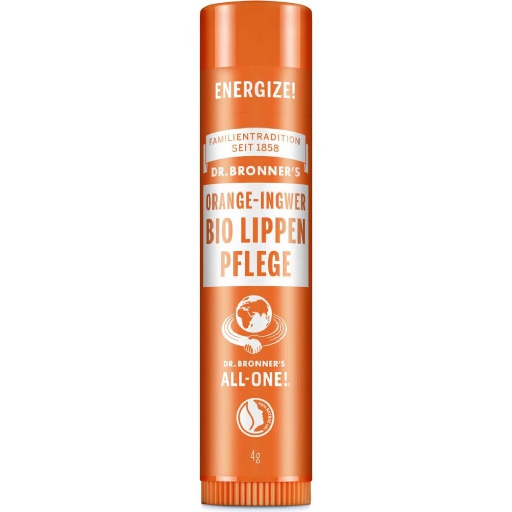 Lippenbalsam Dr Bronner's Orange Ingwer 4 g
