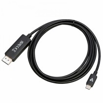 Adaptateur USB-C vers DisplayPort V7 V7USBCDP14-2M Noir 2 m 8K Ultra HD