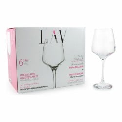 Set of cups LAV Lal (4 Units) (6 pcs)