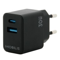 Tragbares Ladegerät Mobilis 001362 Schwarz 30 W