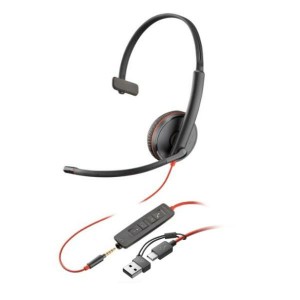 Casque Poly 8X227AA Noir