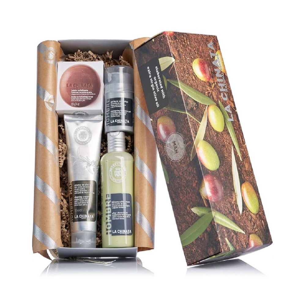 Set mit Herrenkosmetik La Chinata Small Gift 4 Stücke