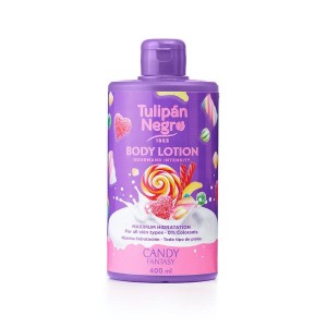 Lotion corporelle Tulipán Negro Candy Fantasy Purple 400 ml
