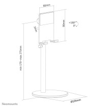 Support Neomounts DS10-200SL1 Argent