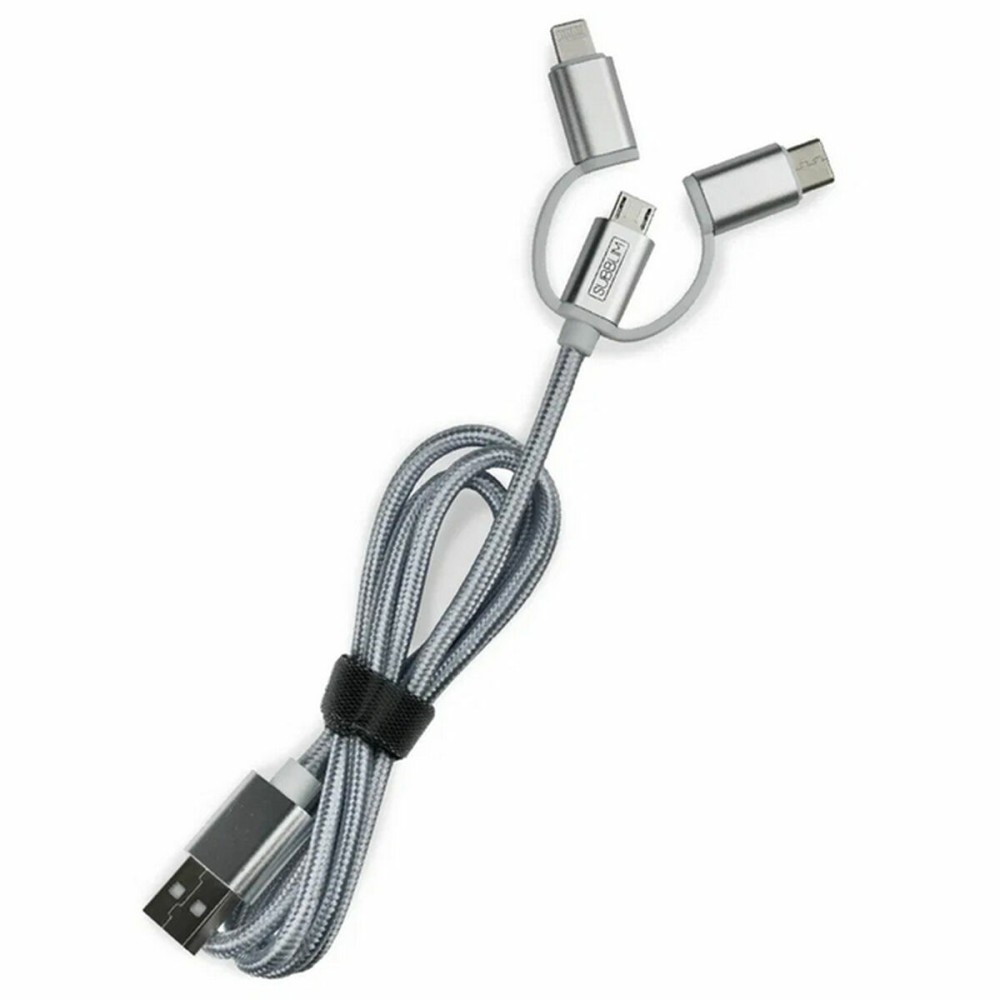 Universal-USB-Autoladegerät + USB-Kabel-C Subblim SUB-CHG-4CC001