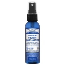 Lotion désinfectante pour les mains Dr Bronner's Peppermint 60 ml
