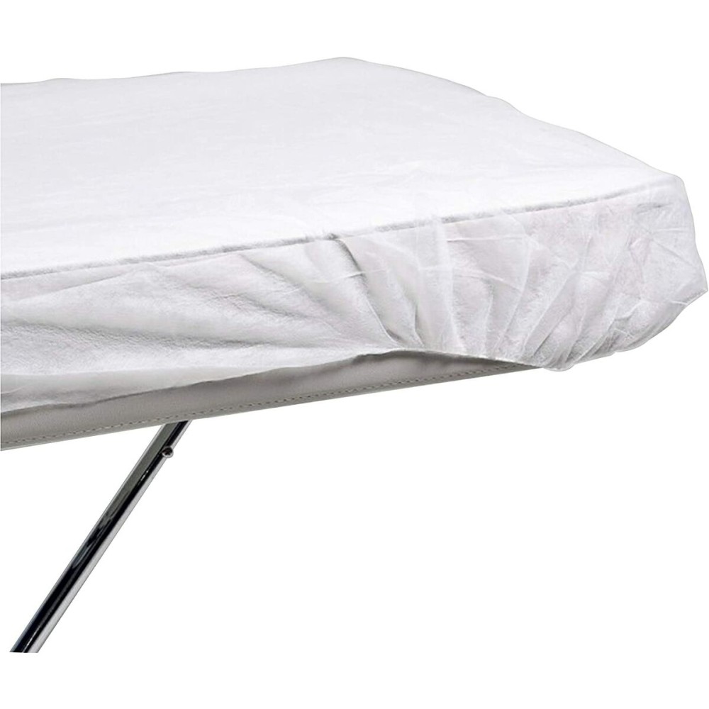 Spannbetttuch Postquam Weiß 95 x 220 cm
