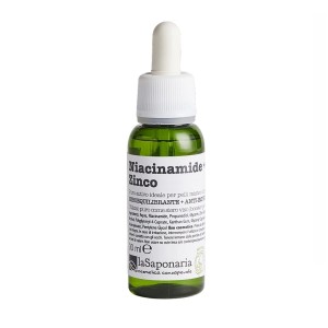 Facial Serum La Saponaria Niacinamida + Zinc 30 ml