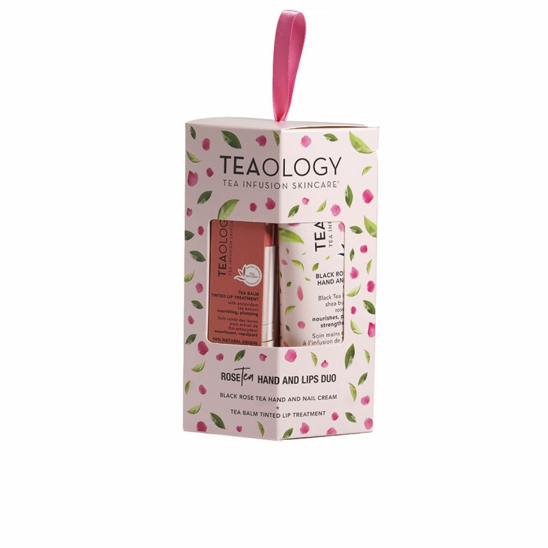 Set de cosmétique Teaology Black Rose Tea 2 Pièces