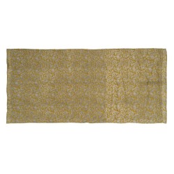 Serviette Paréo Beige Moutarde Coton 90 x 180 cm