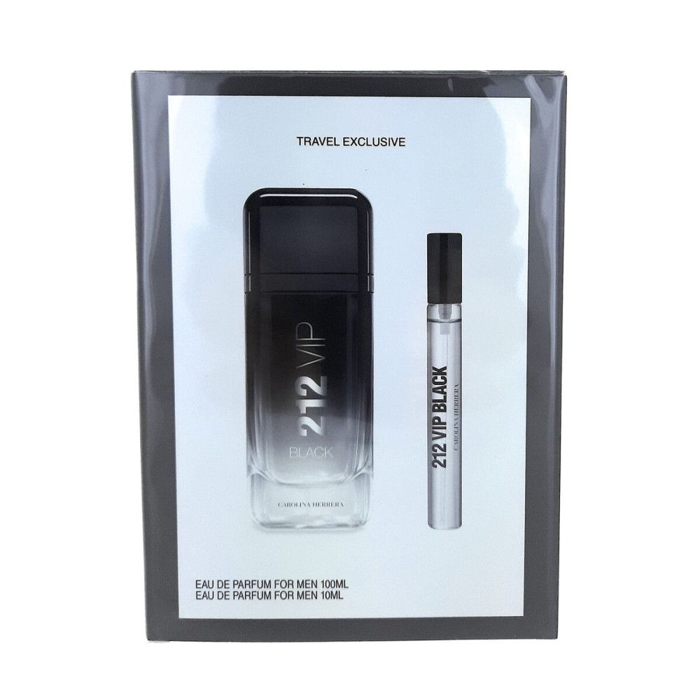 Set mit Herrenparfüm Carolina Herrera 212 Vip Black EDP
