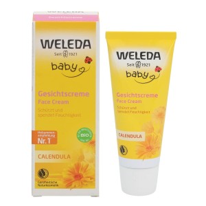 Crème Hydratante pour le Visage pour Bébés Weleda Baby Calendula 50 ml
