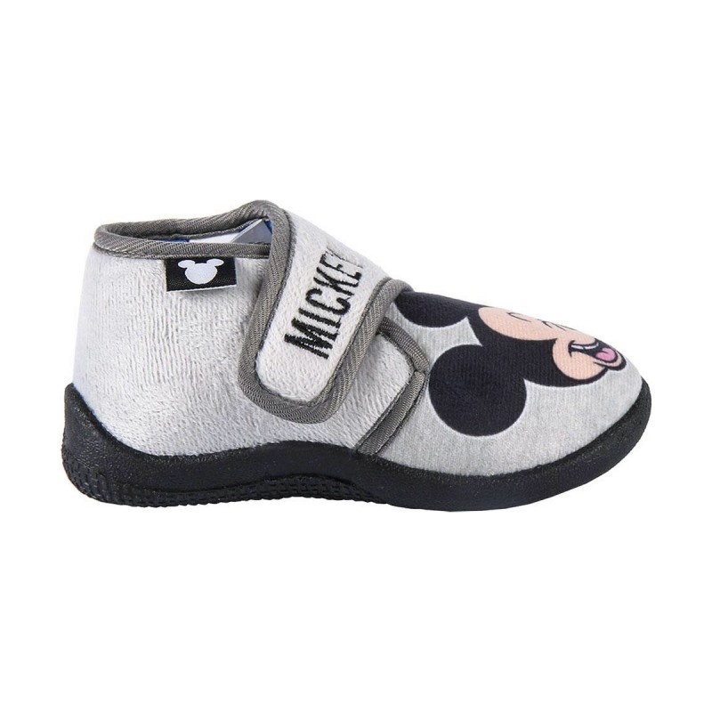 Chaussons Pour Enfant 3D Mickey Mouse Gris clair