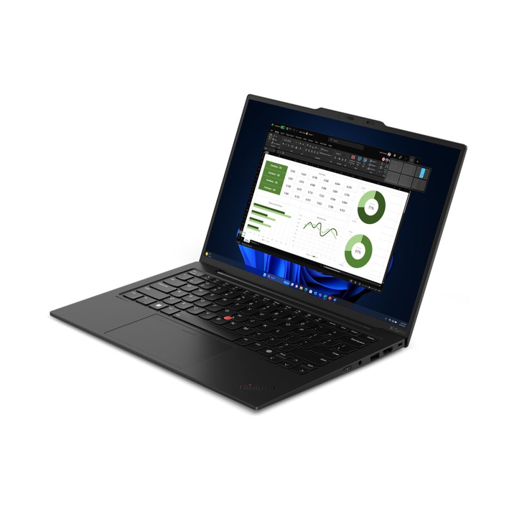 Laptop Lenovo ThinkPad X1 Carbon Gen 12 14" Intel Core Ultra 7 155u 16 GB RAM 512 GB SSD Qwerty Spanisch