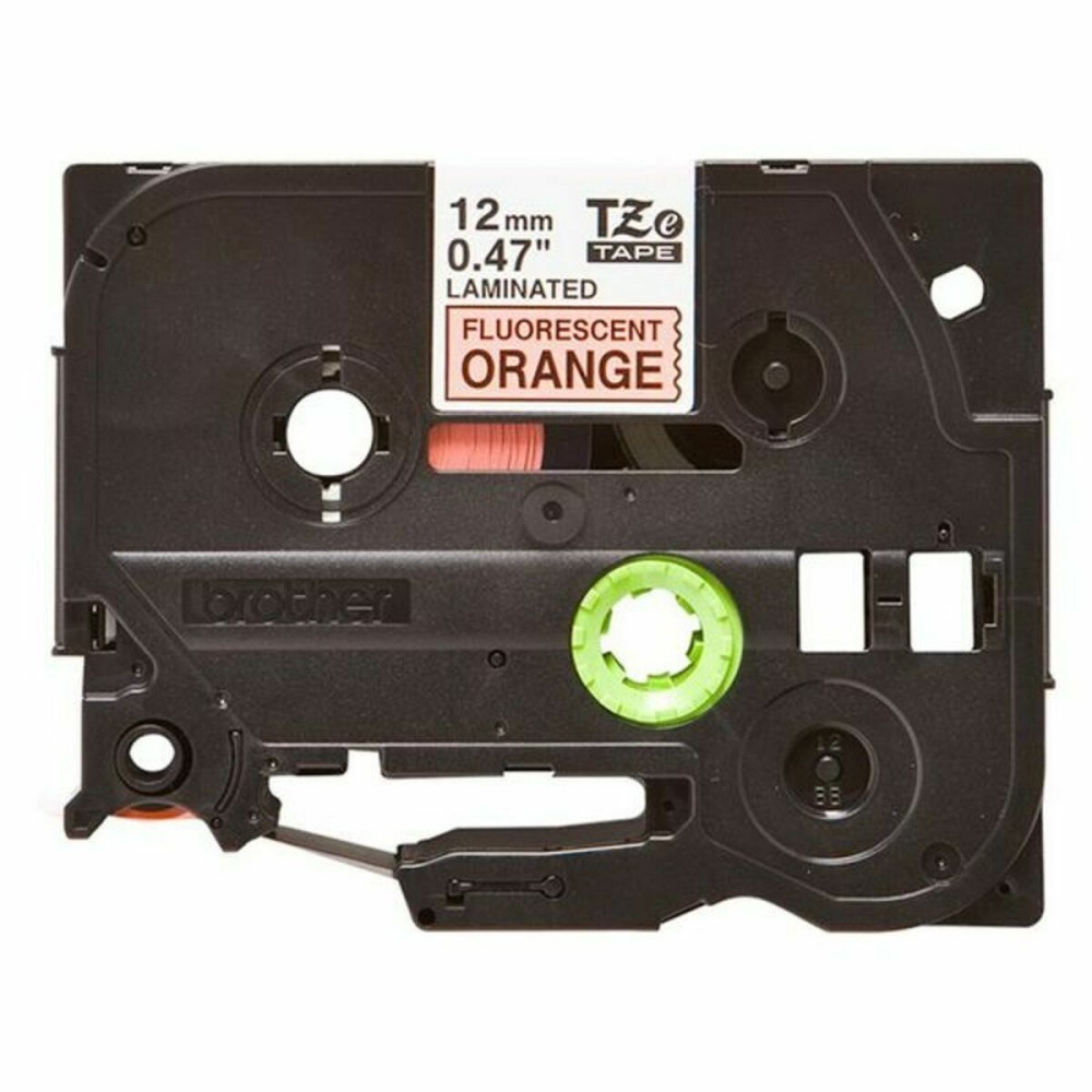 Ruban Laminé pour Etiqueteuses Brother TZEB31 Gris