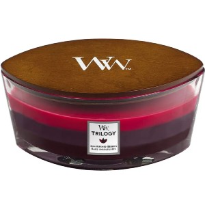 Duftkerze Woodwick Trilogy Ellipse Sun Ripened Berries