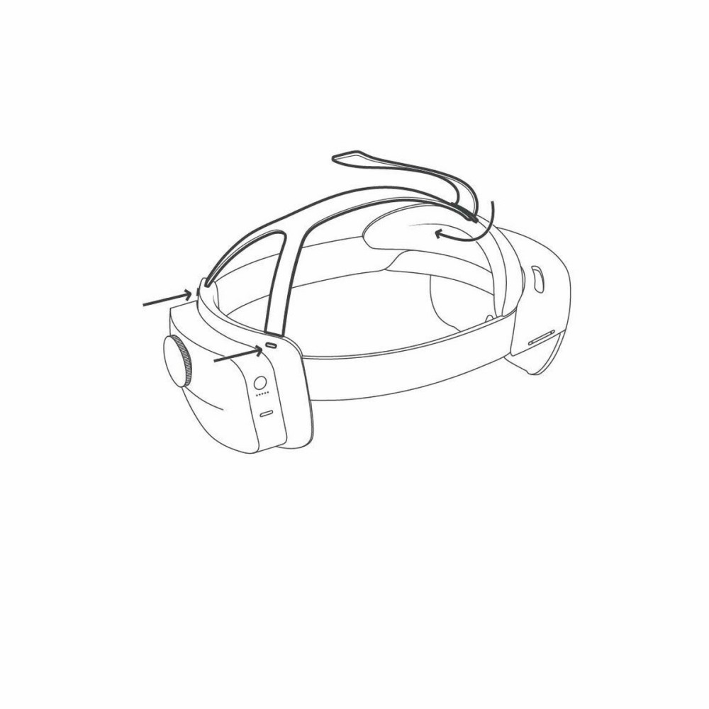 Sangle Microsoft NKM-00001 Lunettes de réalité Virtuelle