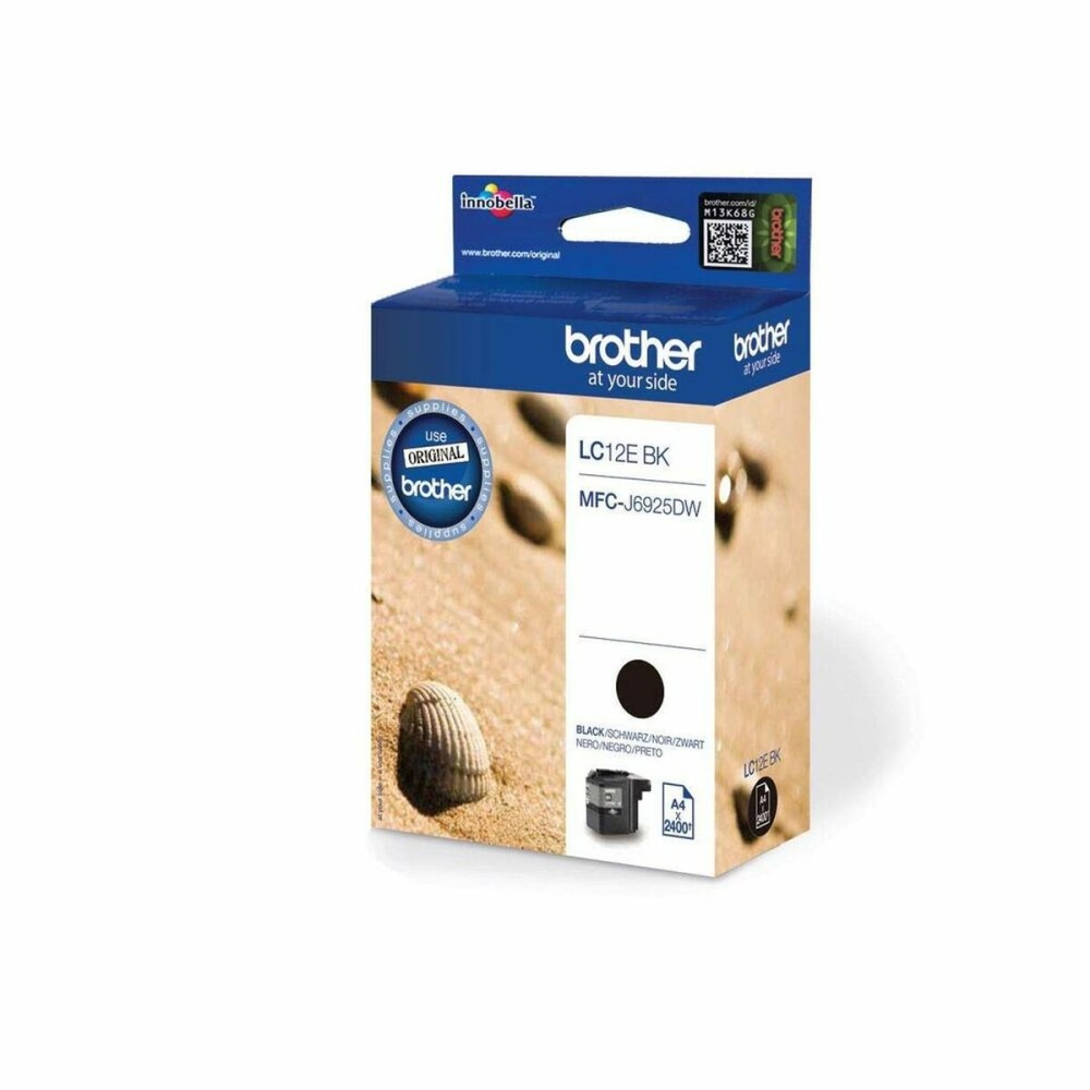 Cartouche d'encre originale Brother LC-12EBK Noir