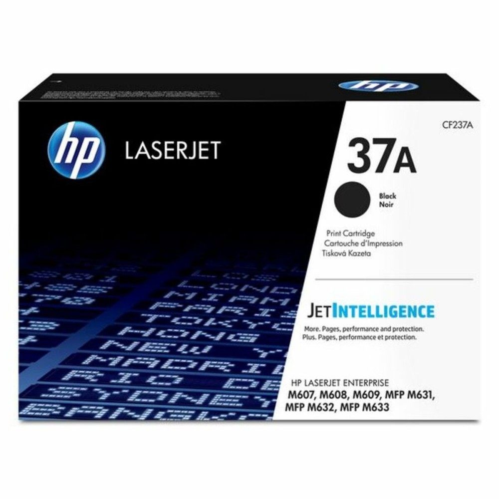 Toner HP 37A Negro Noir
