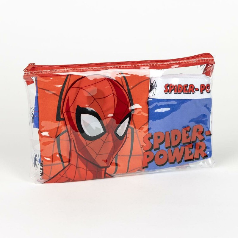 Schlafanzug Für Kinder Spider-Man Rot Blau