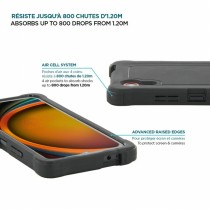 Handyhülle Mobilis 054016 Schwarz Grau