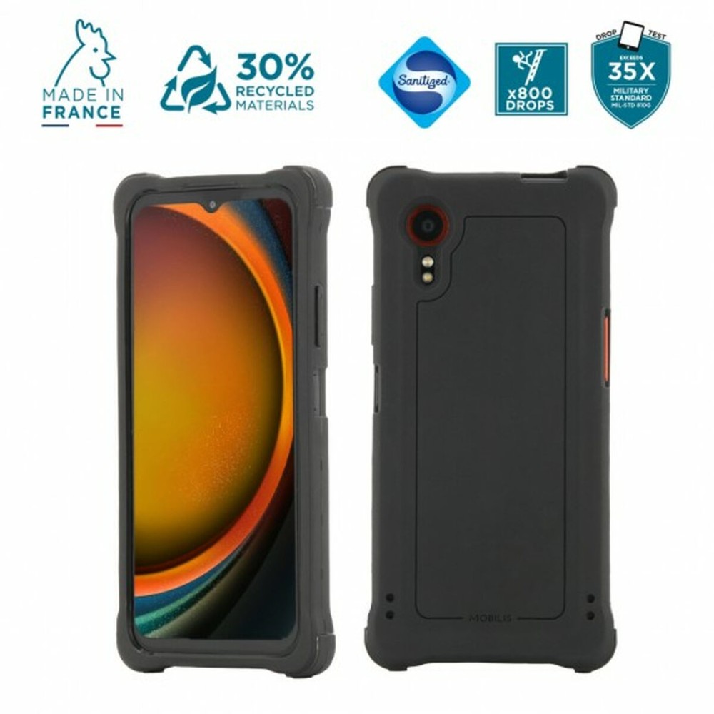 Handyhülle Mobilis 054016 Schwarz Grau