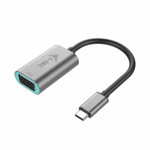 Adaptateur USB C vers VGA i-Tec C31METALVGA60HZ Gris