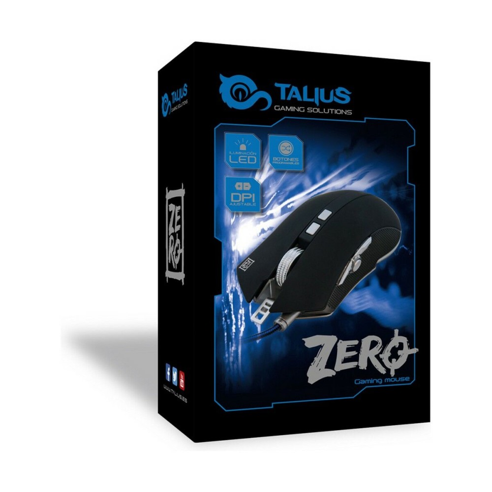 Gaming Maus Talius ZERO Schwarz 4000 dpi