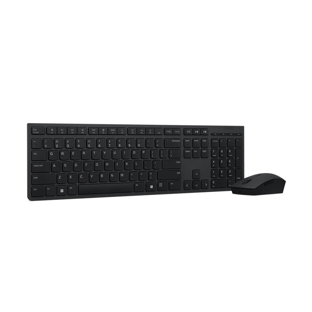 Tastatur mit Maus Lenovo 4X31K03961 Grau Portugiesisch
