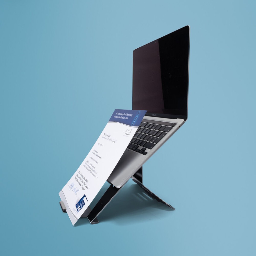 Laptop-Stand R-Go RGORIDOCBL Aluminium