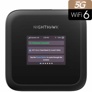 Switch Netgear MH3150-100EUS Schwarz Wi-Fi 6 GHz USB USB-C USB-C 3.2 Gen 1 (3.1 Gen 1)