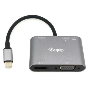 Adaptateur USB-C vers VGA Equip 133483