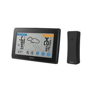 Multi-function Weather Station Hama TOUCH Black