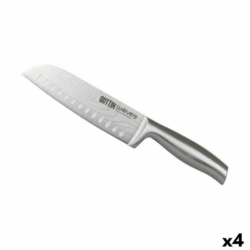 Couteau Santoku Quttin Waves 17 cm (4 Unités)