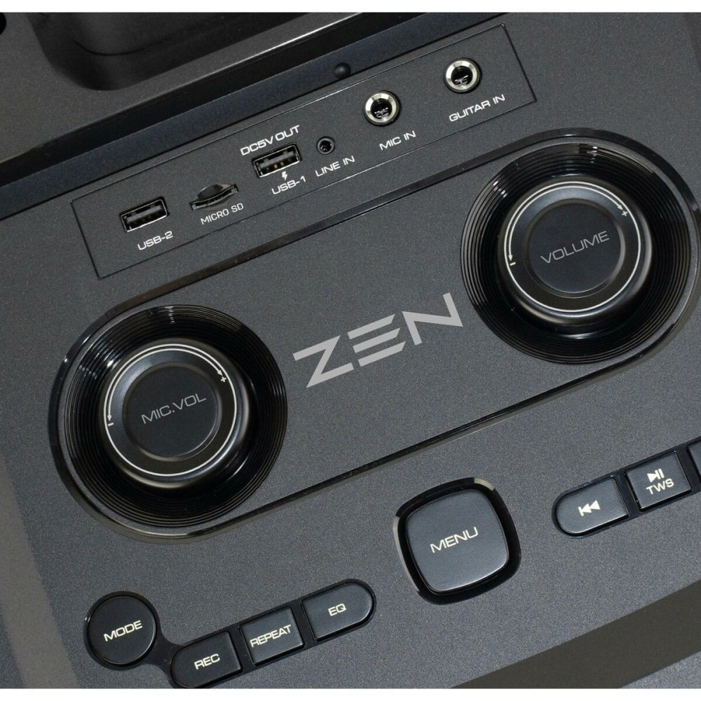 Haut-parleurs bluetooth ZEN ZEN RINGS 600W Noir