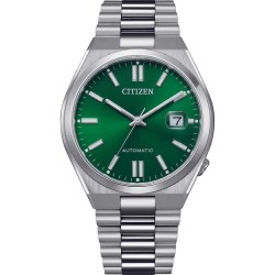 Herrenuhr Citizen TSUYOSA AUTOMATIC grün Silberfarben (Ø 40 mm)