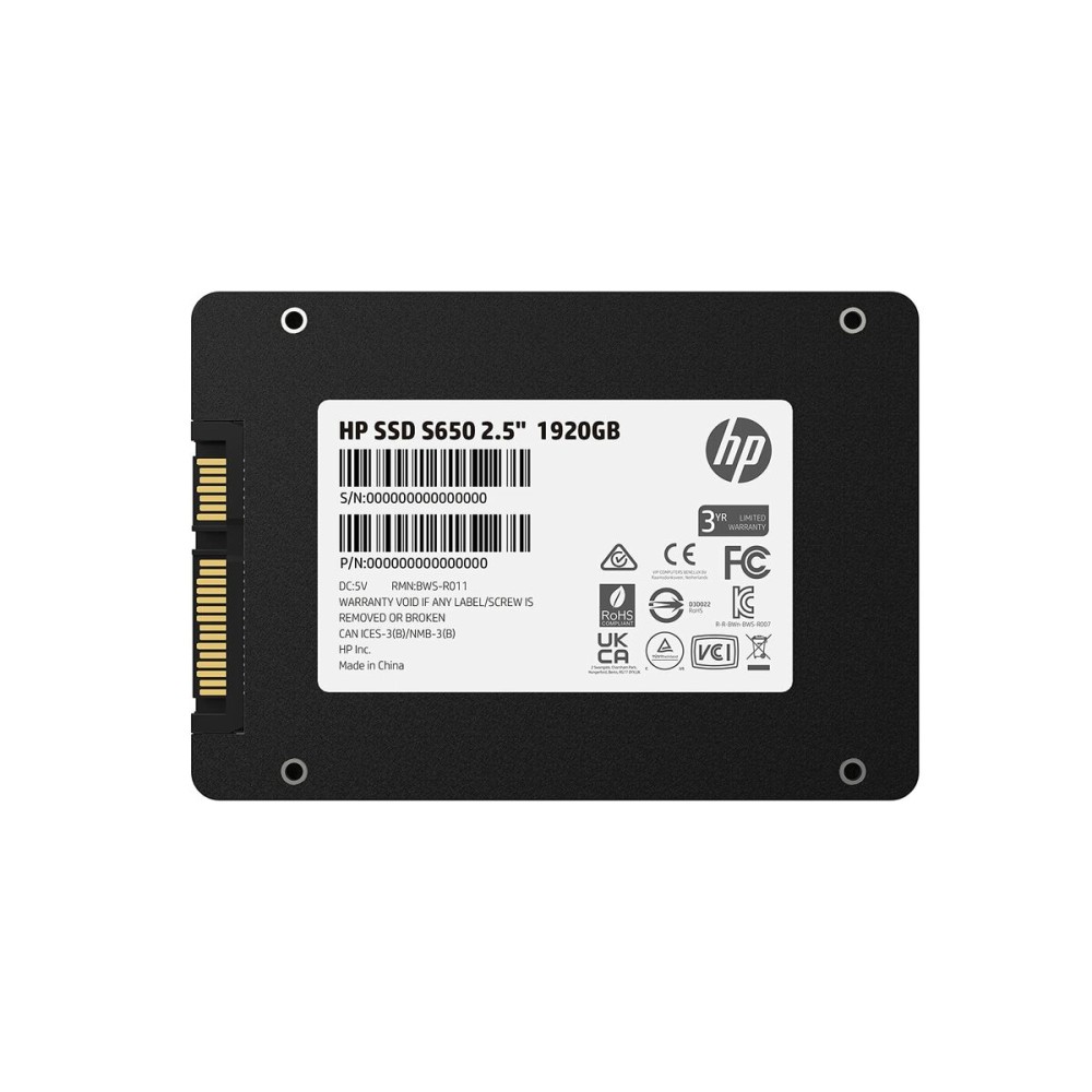 Disque dur HP 345N1AAABB 1,92 TB SSD